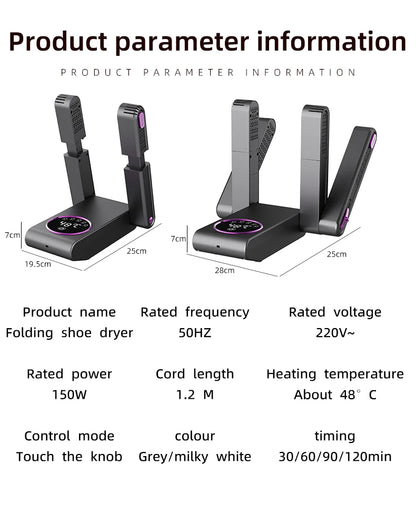 Intelligent Electric Shoe Dryer