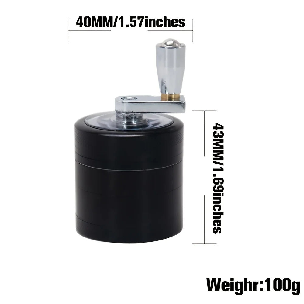 Stainless Steel Nutmeg & Spice Grinder