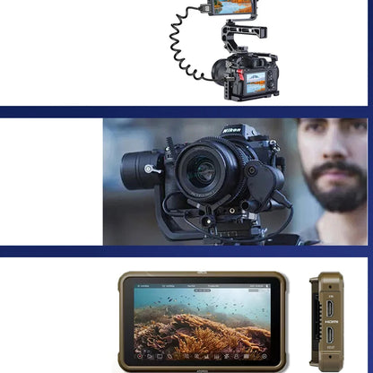 8K HDMI 2.1 Coiled Mini & Micro HDMI Cable