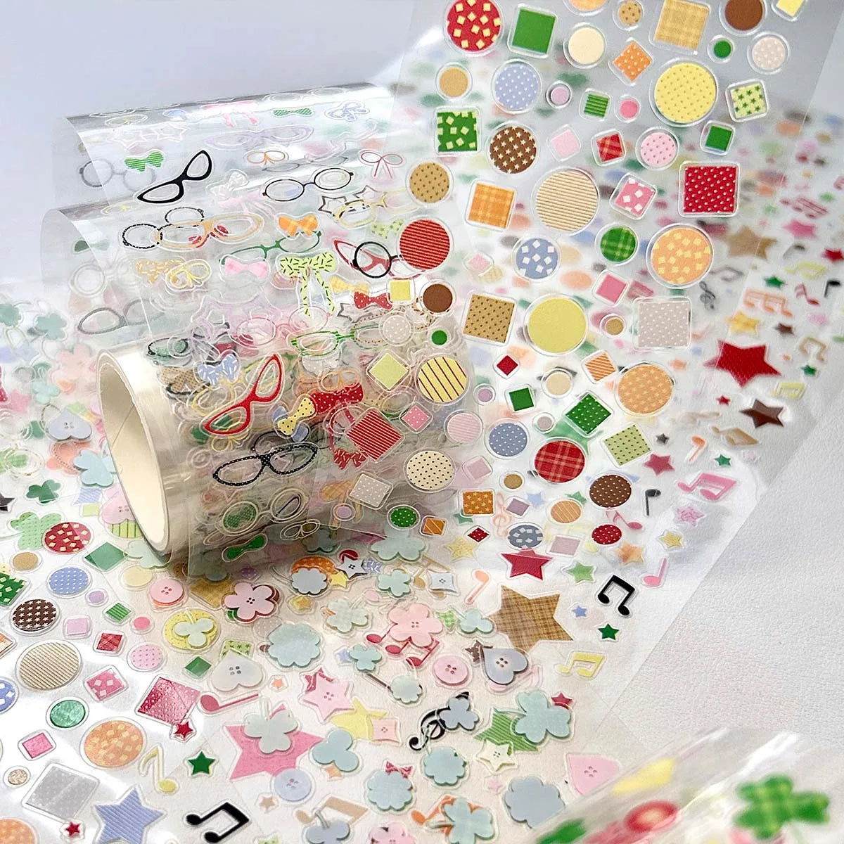 PET Decorative Sticker Tape Roll