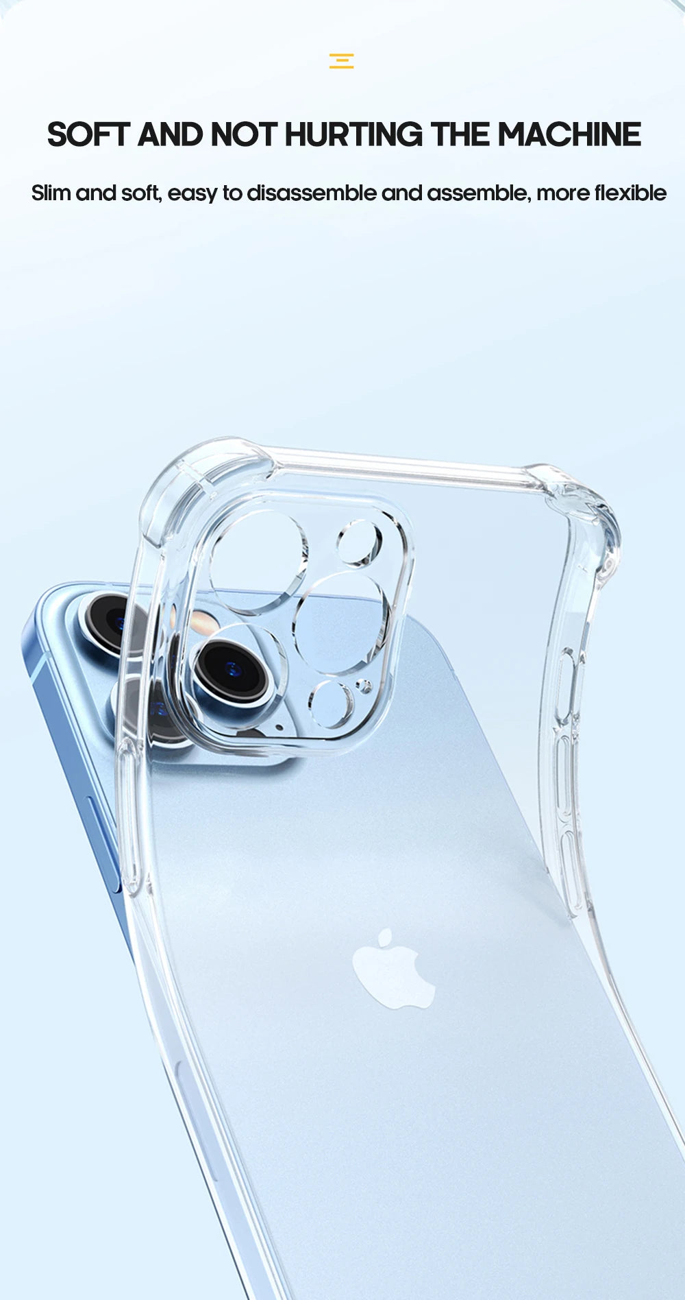 Clear Air Cushion iPhone Case