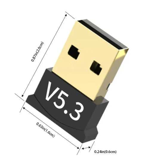 USB Bluetooth 5.3 Adapter for Windows PC
