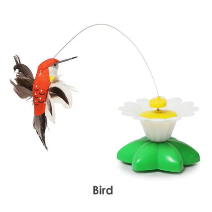 Interactive Rotating Butterfly Cat Toy