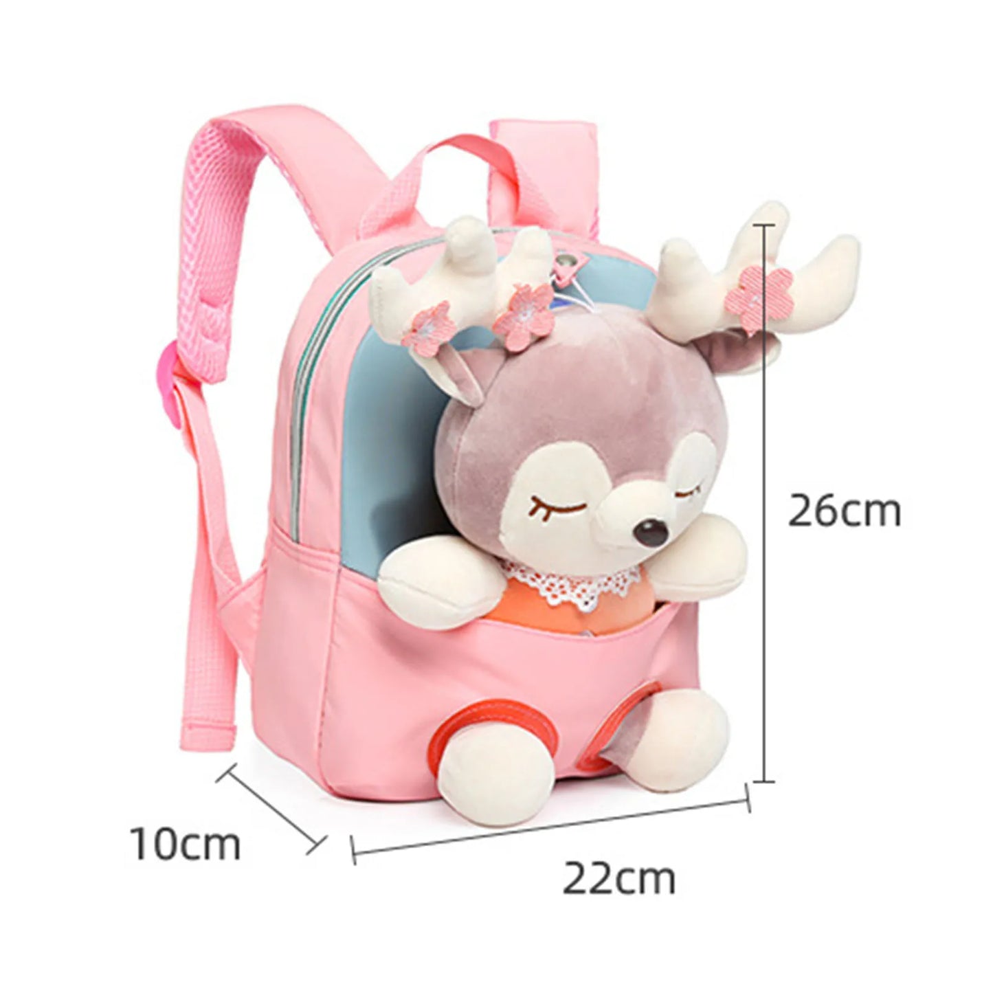 Plush Elk Toddler Preschool Backpack