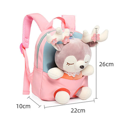 Plush Elk Toddler Preschool Backpack