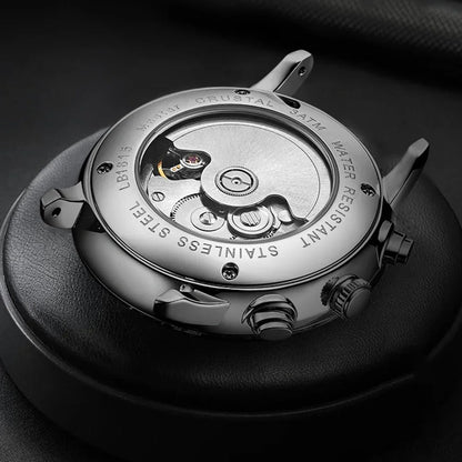 Men's Automatic Mechanical Stainless Steel Business Watch
