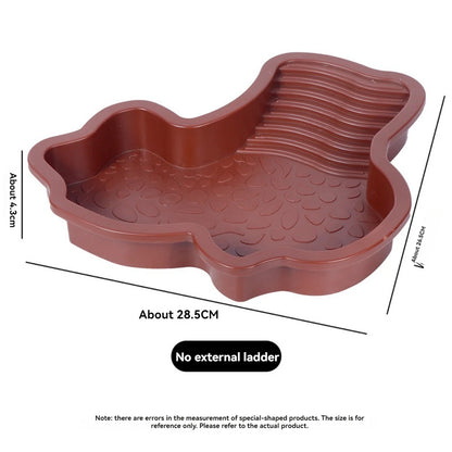 Reptile Bathing Pool with Ramp