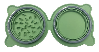 Foldable Silicone Pet Travel Bowl