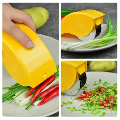 6-Blade Herb Roller Chopper
