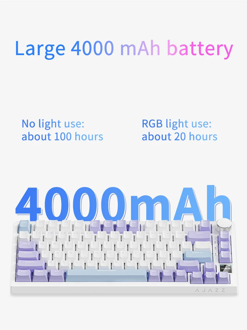 82-Key Hot-Swappable RGB Mechanical Keyboard for PC & Mac