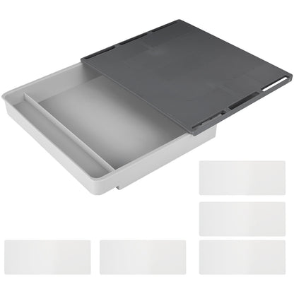 Under Desk Hidden Storage Drawer