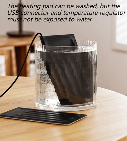 USB Reptile Heating Pad with Temperature Control Timer