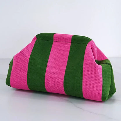 Summer Woven Crochet Beach Clutch Handbag