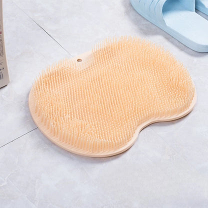 1Pc Bathroom Shower Foot Massage Mat with Non-slip Suction Cup
