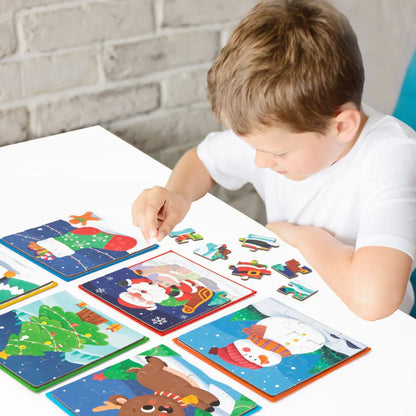 Christmas Magnetic Puzzle