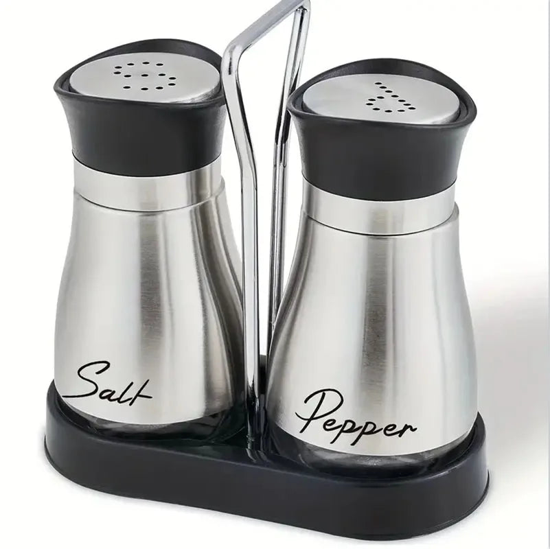 Glass Salt & Pepper Shaker Set