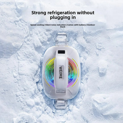 Magnetic Semiconductor Phone Cooler with Rechargeable Battery