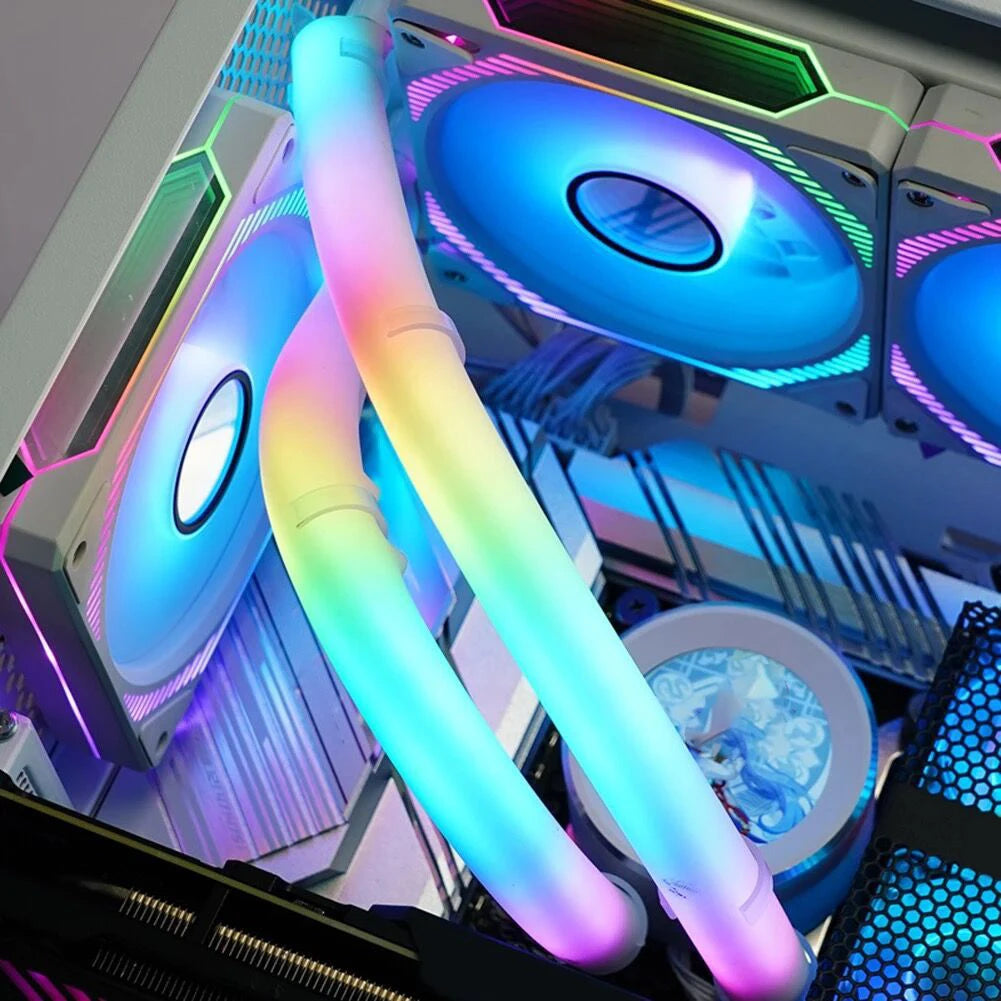 Aura Sync RGB Water Cooling Tube Lighting Sleeves