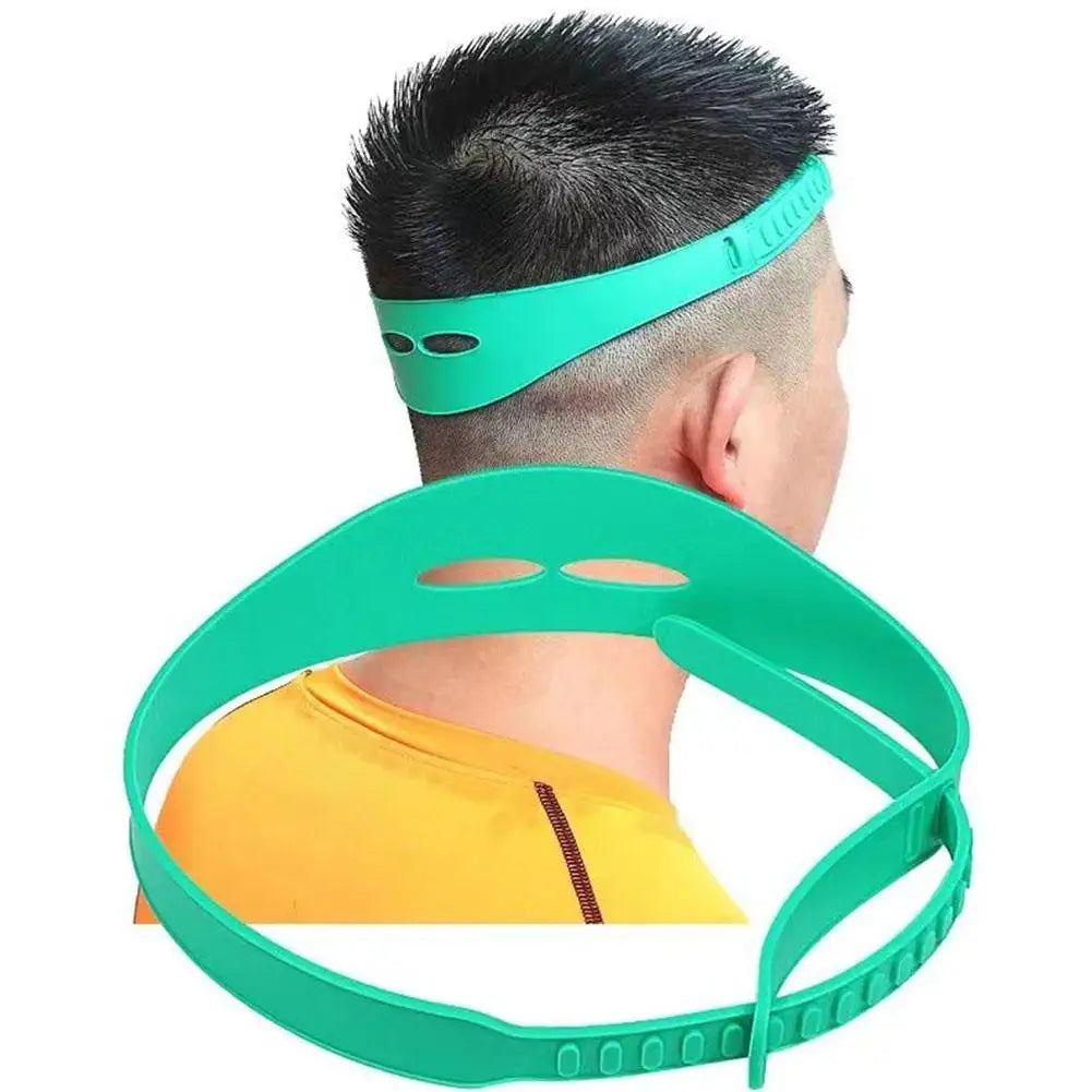 Adjustable Silicone Haircut Guide Band