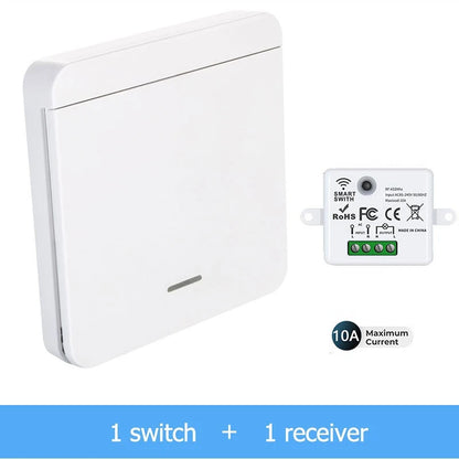 Wireless RF 433MHz Light Switch Relay Receiver