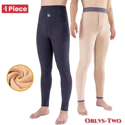 Men’s Fleece Thermal Underwear Pants