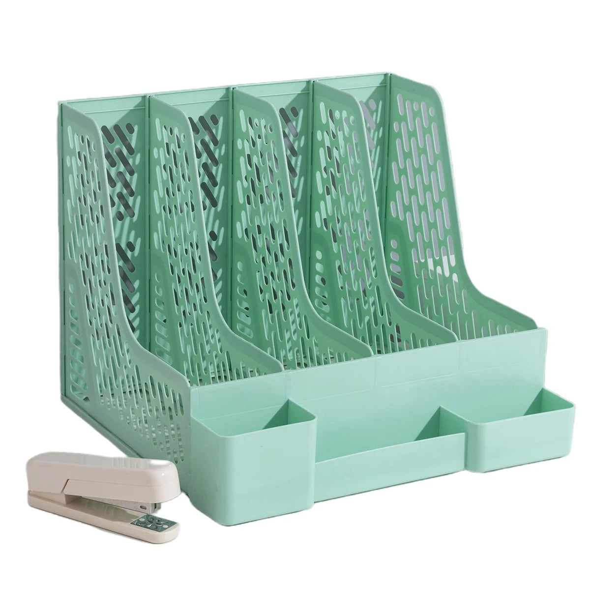 Desktop File Organizer with 4 Columns