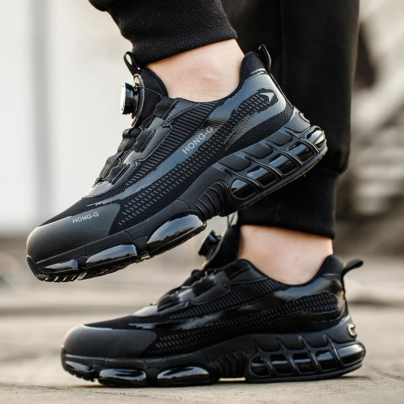 Men’s Steel Toe Work Safety Shoes