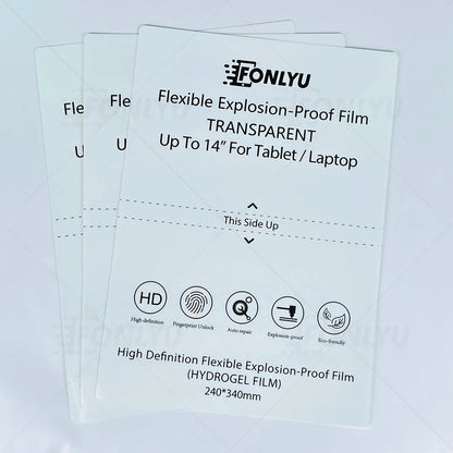 Fonlyu Soft TPU Screen Protector Film for Tablets