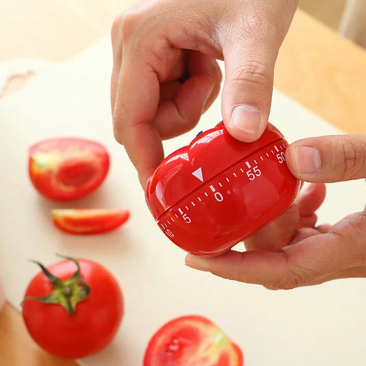 Tomato Kitchen Timer – Mechanical Countdown Reminder