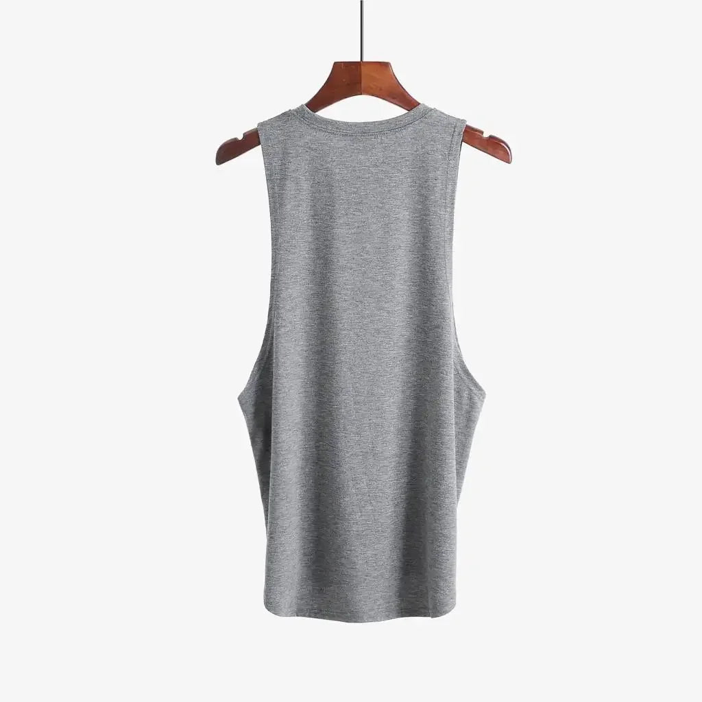 Fitness Sleeveless Gym Tshirt