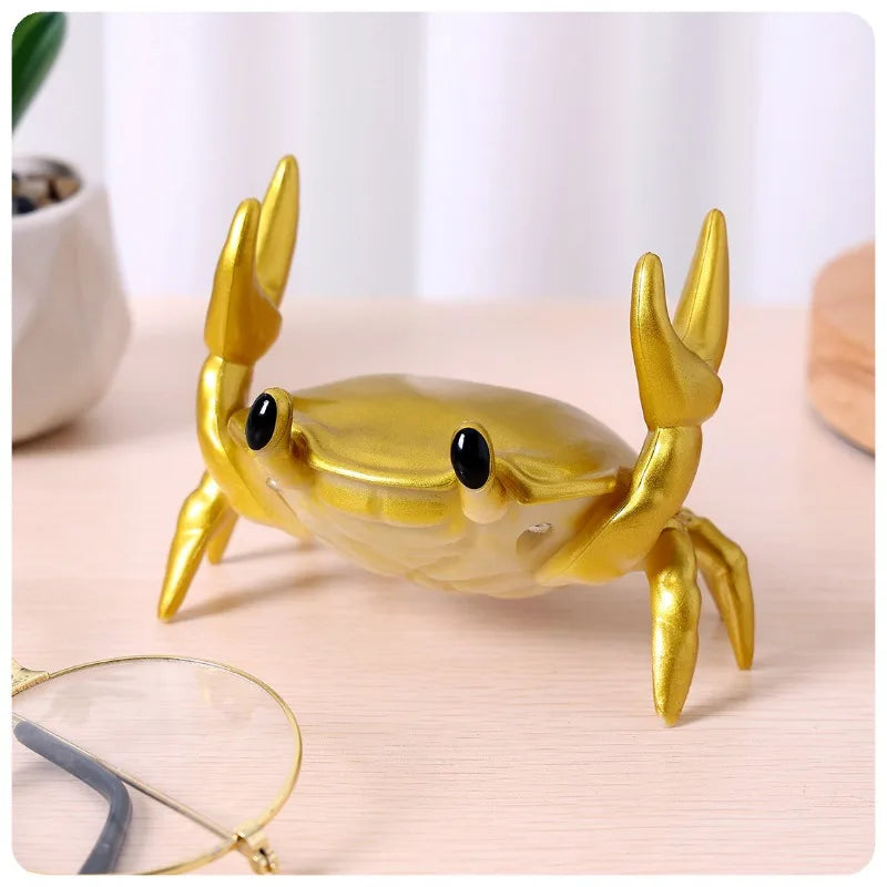 Weightlifting Crab Phone Stand & Desk Organizer