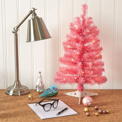 Pink Artificial Christmas Tree
