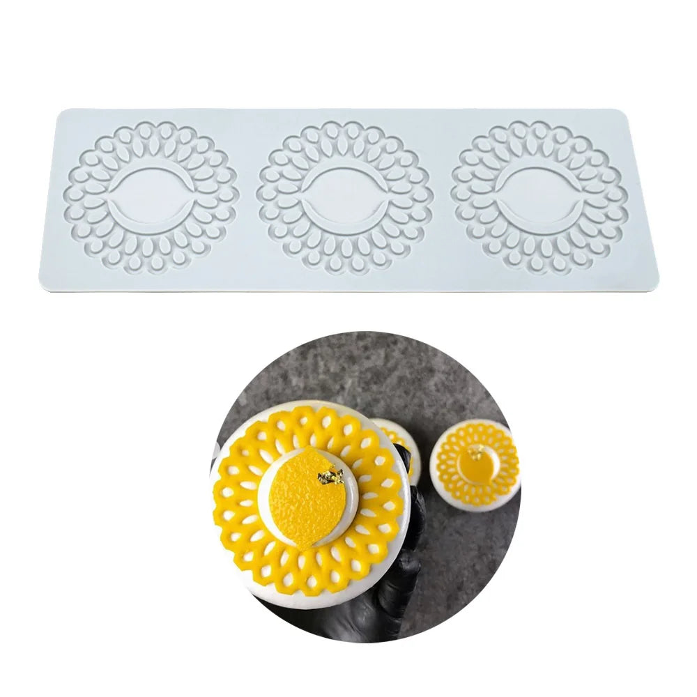 Silicone Lace Cake Decoration Mold