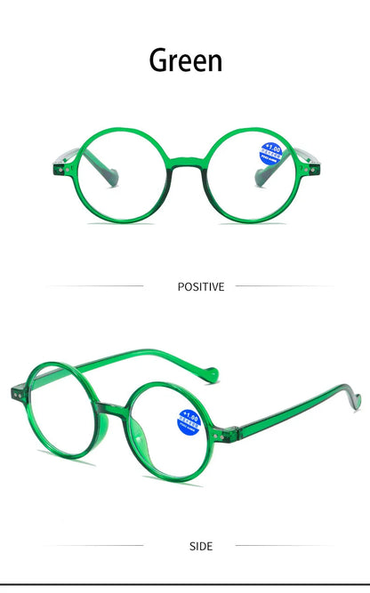 Vintage Round Frame Glasses