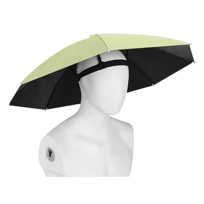 Foldable Head Umbrella Hat