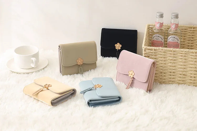 Floral Trifold Wallet