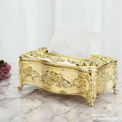 European Luxury Tissue Box Holder