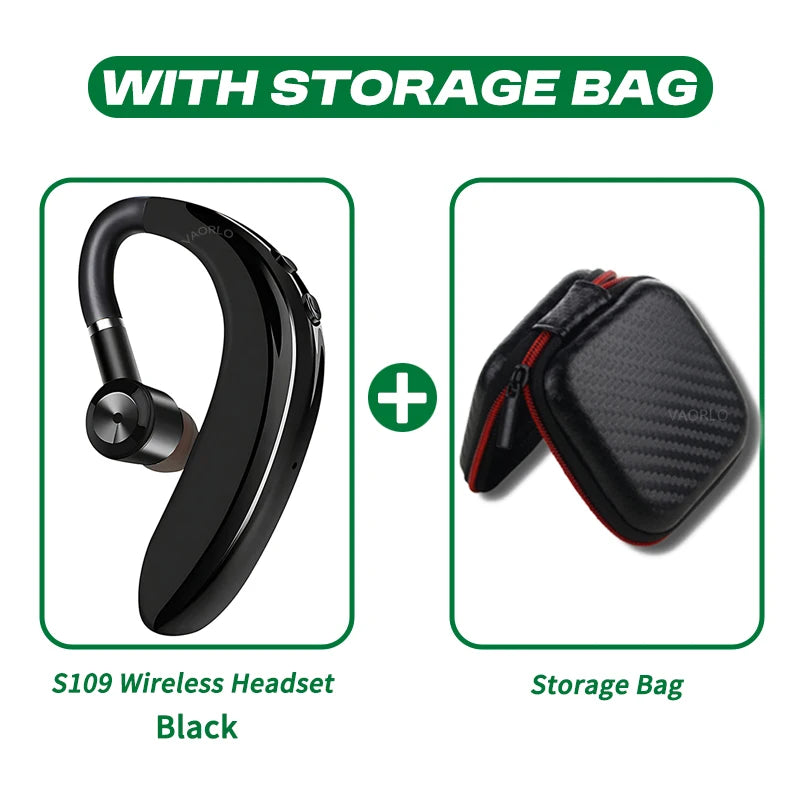 S109 Bluetooth 5.4 Wireless Ear Hook Headset