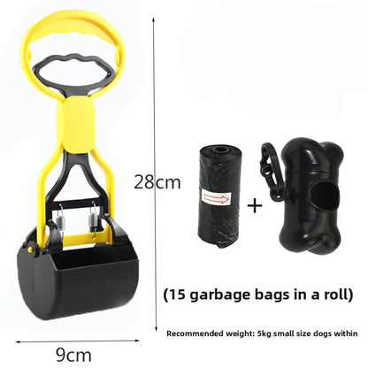 Long Handle Dog Pooper Scooper – Pet Waste Cleaning Tool