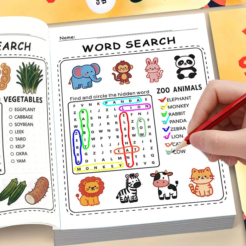 Kids Word Search Puzzle Book