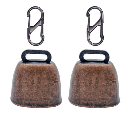 Title Livestock Grazing Bell with Locking Carabiner