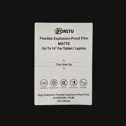 Fonlyu Soft TPU Screen Protector Film for Tablets
