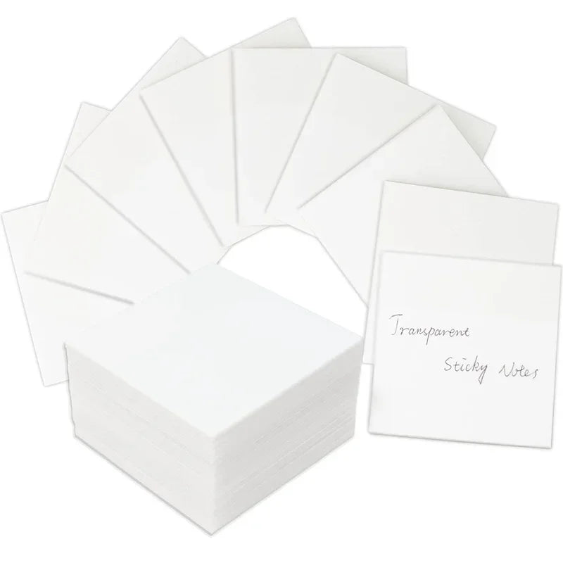 Transparent Waterproof Sticky Notes