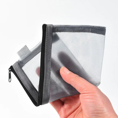 Mesh Makeup Brush Travel Pouch