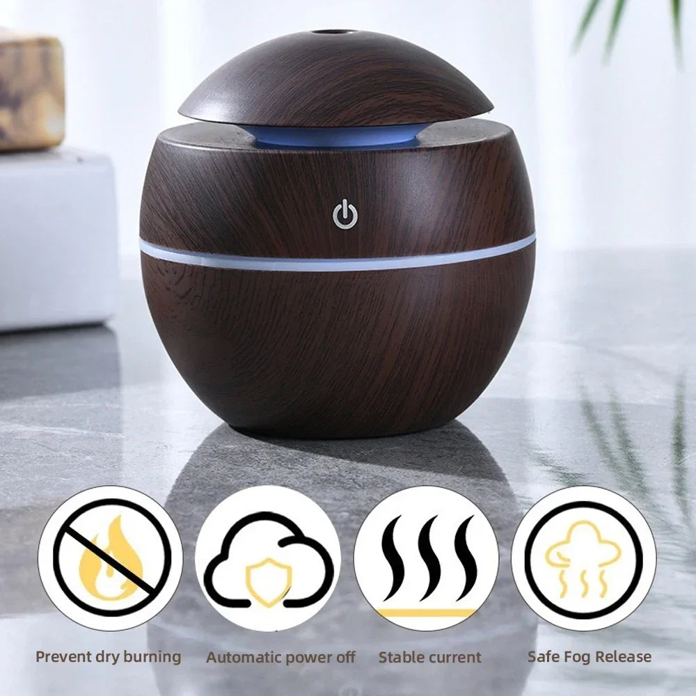 Smart Ultrasonic Essential Oil Diffuser & Cool Mist Humidifier
