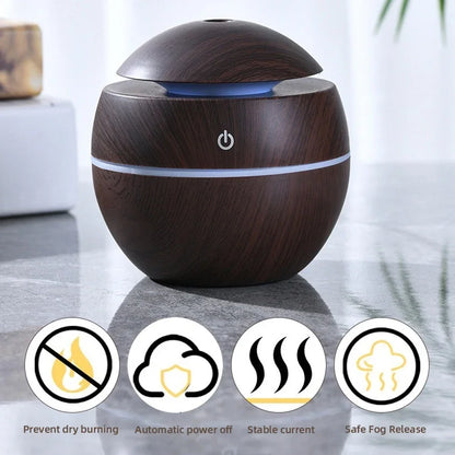 Smart Ultrasonic Essential Oil Diffuser & Cool Mist Humidifier