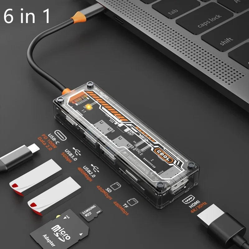 Basix 10-in-1 USB-C Hub Docking Station