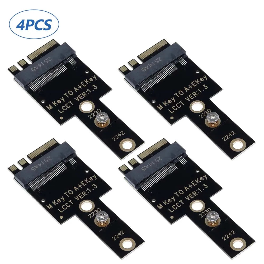 M.2 A/E Key to NVMe SSD Adapter Card for Mini PC