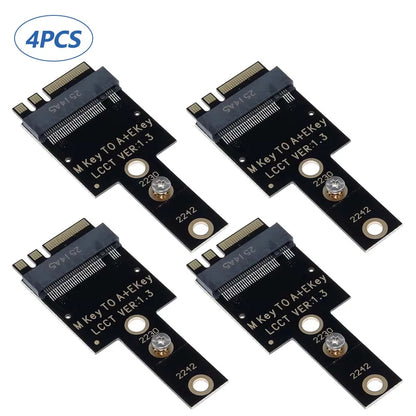 M.2 A/E Key to NVMe SSD Adapter Card for Mini PC