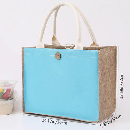 Canvas & Linen Everyday Tote Bag